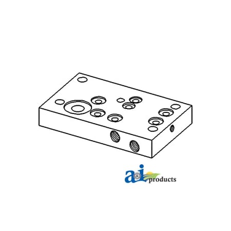 A & I Products Hydraulic Adapter Kit w/ O-Rings 8.6" x2.2" x5.7" A-HV4902